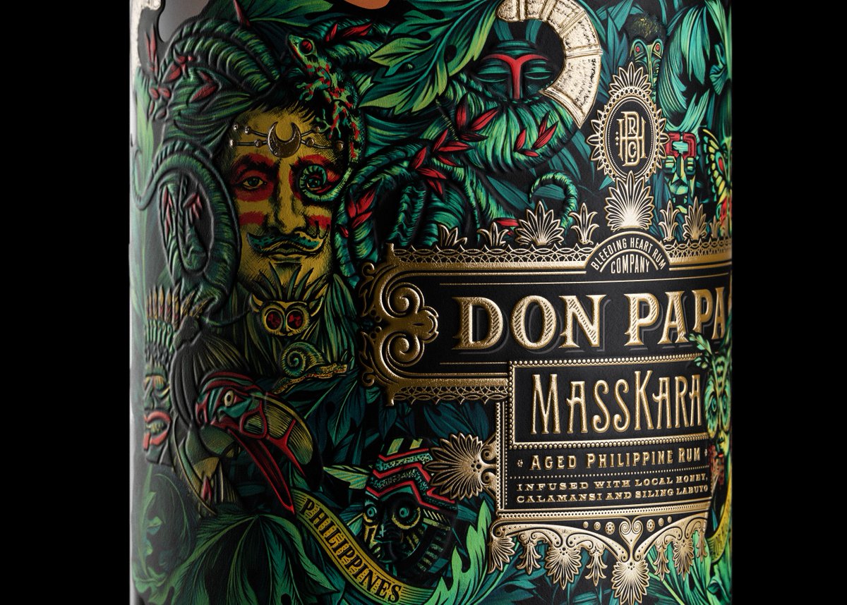 Rhum Masskara shaker DON PAPA : la bouteille de 70cL à Prix Carrefour