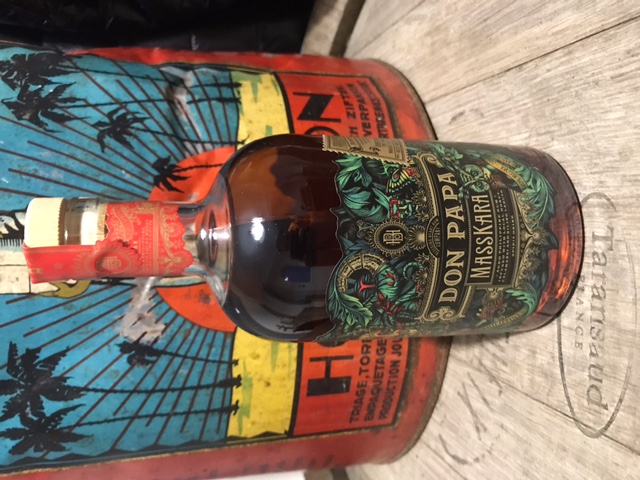 DON PAPA Rhum ambré Masskara 40% 70cl pas cher 