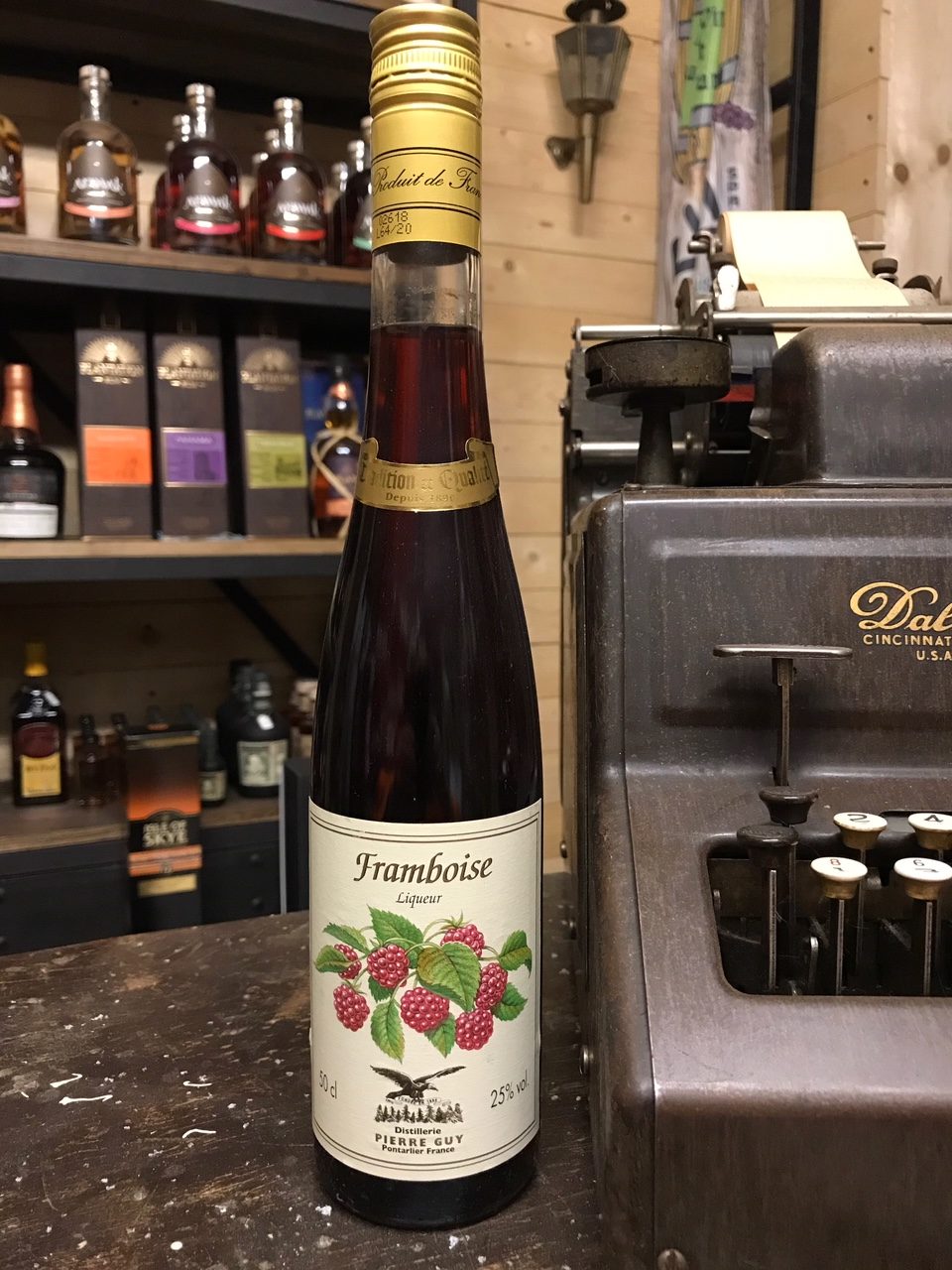 Liqueur framboise - Mazot de Vex